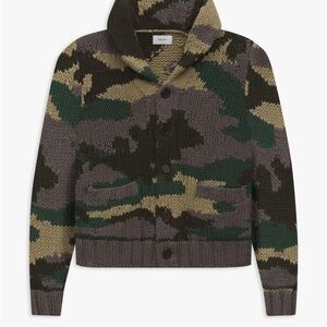 Rhude Camo Cardigan